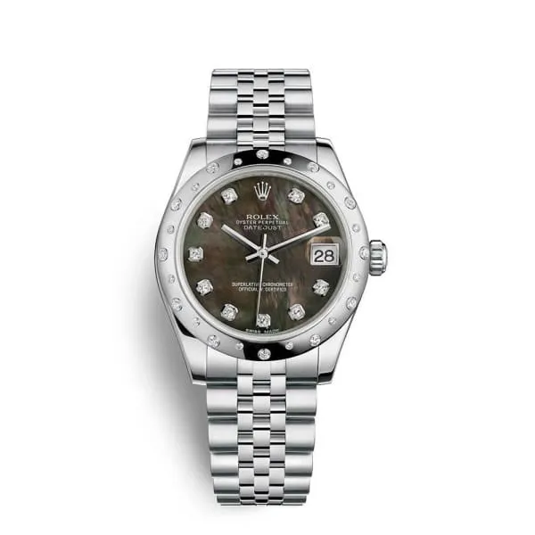 Rolex Bracelets Rolex Datejust 31mm Ref 1783440008 Black Mother of Pearl Dial Stainless Steel Jubilee Bracelet Womens Watch Rolex Bracelets Rolex Datejust 31mm Ref 1783440008 Black Mother of Pearl Dial Stainless Steel Jubilee Bracelet Womens Watch