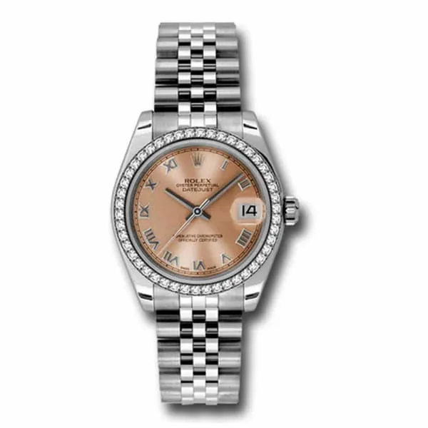 Rolex Bracelets Rolex Datejust 31mm Ref 1783840009 Pink Roman Dial Stainless Steel Jubilee Bracelet Womens Watch Rolex Bracelets Rolex Datejust 31mm Ref 1783840009 Pink Roman Dial Stainless Steel Jubilee Bracelet Womens Watch