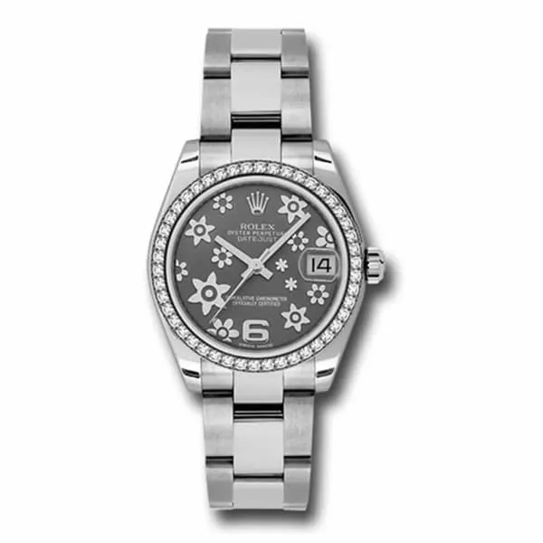 Rolex Bracelets Rolex Datejust 31mm Ref 1783840025 Rhodium Grey Dial Diamond Bezel Stainless Steel Oyster Bracelet Womens Watch Rolex Bracelets Rolex Datejust 31mm Ref 1783840025 Rhodium Grey Dial Diamond Bezel Stainless Steel Oyster Bracelet Womens Watch