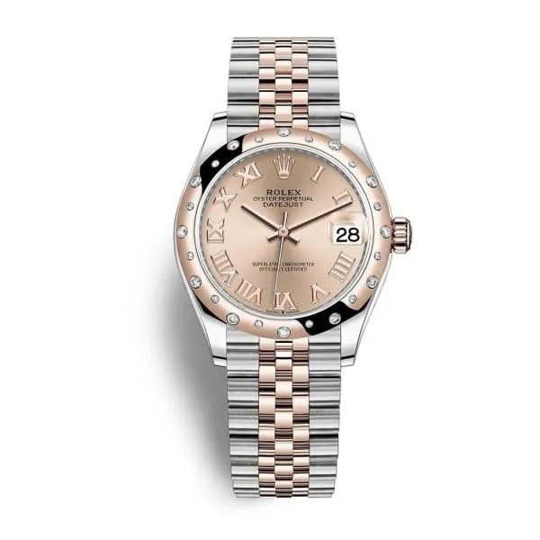 Rolex Datejust 31mm Ref 278341rbr0006 Rose Diamond Dial Diamond Bezel Two Tone Stainless Steel 18K Rose Gold Jubilee Bracelet Womens Watch Rolex Bracelets Rolex Datejust 31mm Ref 278341rbr0006 Rose Diamond Dial Diamond Bezel Two Tone Stainless Steel 18K Rose Gold Jubilee Bracelet Womens Watch Rolex Bracelets