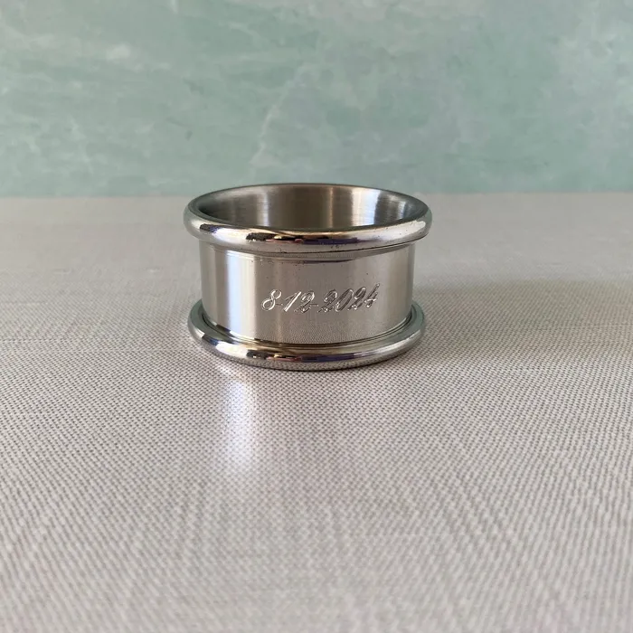 Salisbury Rings Pewter Napkin Ring