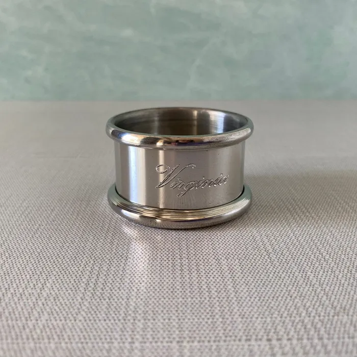 Salisbury Rings Pewter Napkin Ring