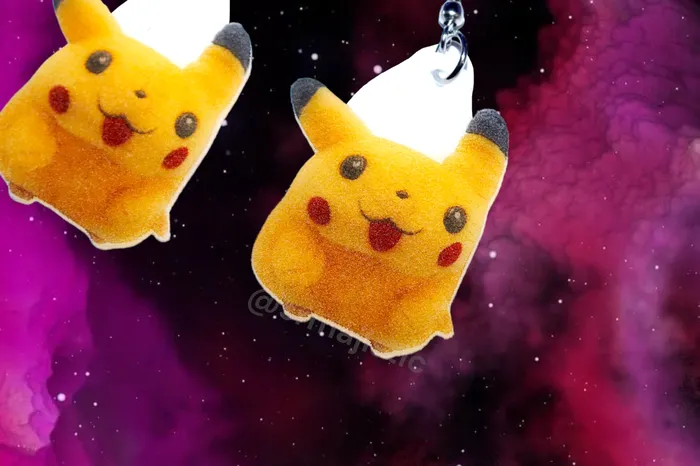 Silly Pikachu Cursed Funny Pokmon Character Handmade Earrings Sam Makes Things Earrings Silly Pikachu Cursed Funny Pokmon Character Handmade Earrings Sam Makes Things Earrings