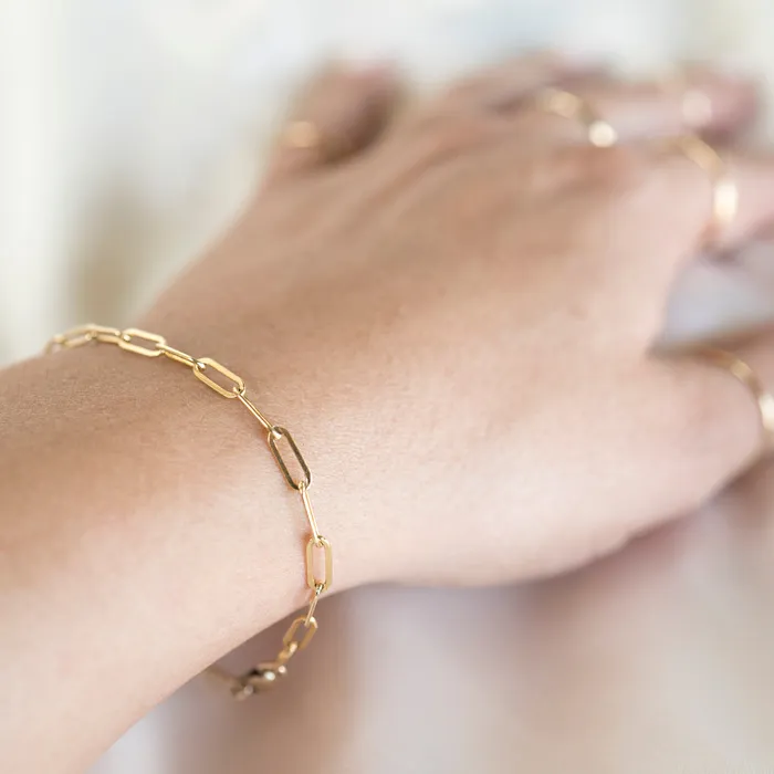 TheRoseGypsy Gold Filled Rectangle Bracelet Bracelets
