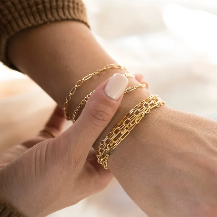 TheRoseGypsy Gold Filled Rectangle Bracelet Bracelets