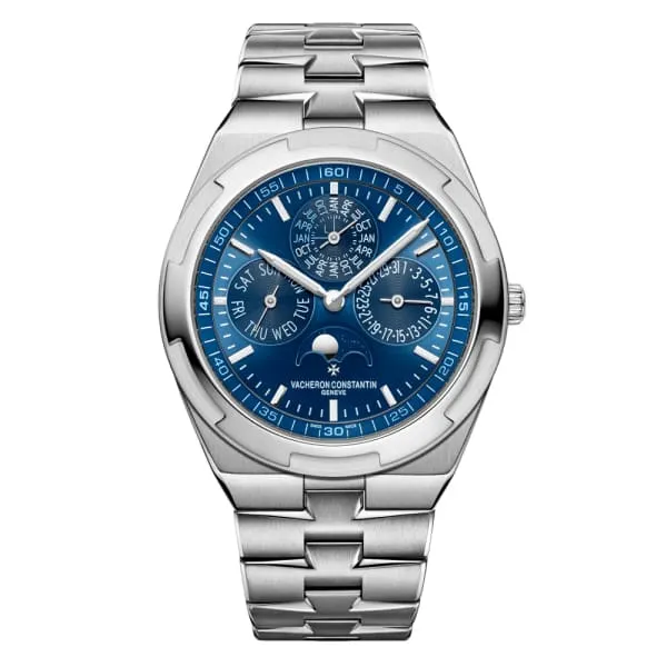 Vacheron Constantin Bracelets Vacheron Constantin Overseas 415mm Ref 4300V120GB945 Blue Perpetual Calendar Index Dial Stainless Steel Bracelet Vacheron Constantin Bracelets Vacheron Constantin Overseas 415mm Ref 4300V120GB945 Blue Perpetual Calendar Index Dial Stainless Steel Bracelet