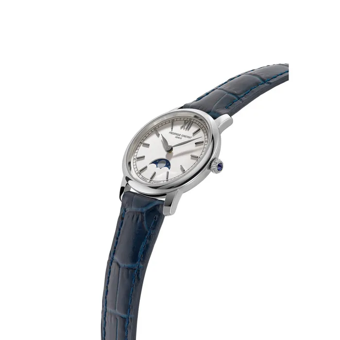 Watches Frederique Constant Frederique Constant Slimline Ladies Moonphase Watch Watches Frederique Constant Frederique Constant Slimline Ladies Moonphase Watch