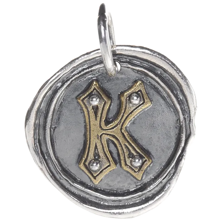 Waxing Poetic Rivet Insignia Charm K Waxing Poetic Charm Necklaces