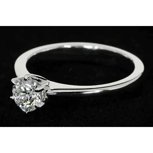 1 Carat Thin Band Natural Earth Mined Diamond Engagement Ring GB Rings 1 Carat Thin Band Natural Earth Mined Diamond Engagement Ring GB Rings