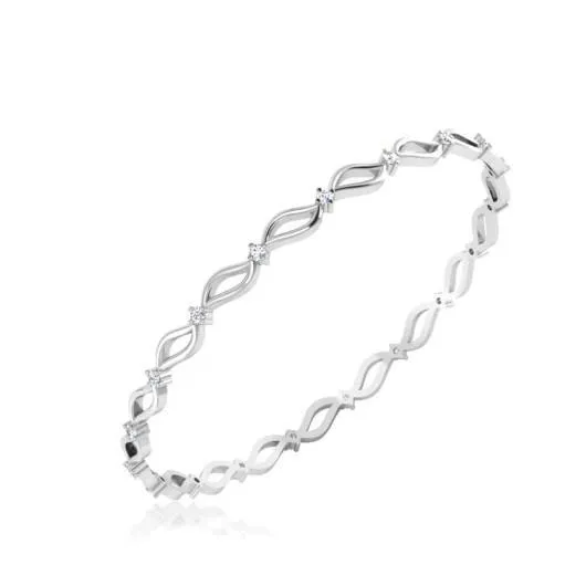 285 Ct Round Cut Natural Earth Mined Diamonds Bangle 14K White Gold GB Rings 285 Ct Round Cut Natural Earth Mined Diamonds Bangle 14K White Gold GB Rings