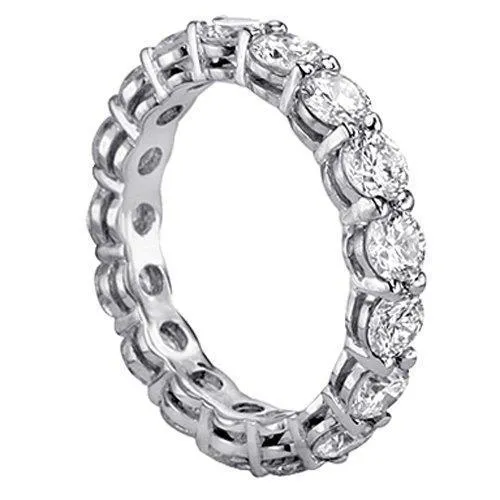425 Ct Round Natural Earth Mined Diamond Women Wedding Band White Gold 14K GB Rings 425 Ct Round Natural Earth Mined Diamond Women Wedding Band White Gold 14K GB Rings