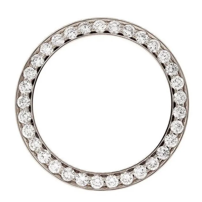 525 Carats Custom Mined Diamond Bezel To Fit Rolex Datejust 36Mm Watch GB Watches 525 Carats Custom Mined Diamond Bezel To Fit Rolex Datejust 36Mm Watch GB Watches