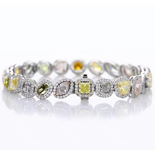 Bracelets GB Multi Shaped Colored Sapphire Tennis Bracelet 2860 Carats Jewelry Bracelets GB Multi Shaped Colored Sapphire Tennis Bracelet 2860 Carats Jewelry