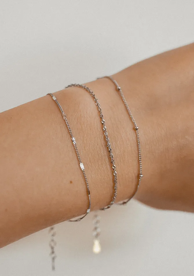 Delicate Starburst Chain Bracelet Sterling Silver Hey Happiness Bracelets Delicate Starburst Chain Bracelet Sterling Silver Hey Happiness Bracelets