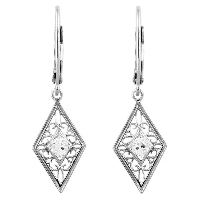 Earrings HarryChadEntcom Gold Leverback Dangle Earrings 1 Ct Old Miner Genuine Diamond Earrings HarryChadEntcom Gold Leverback Dangle Earrings 1 Ct Old Miner Genuine Diamond