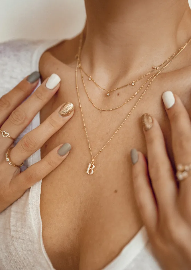 Fine Bobble Chain Necklace Sterling Silver Hey Happiness Necklaces Fine Bobble Chain Necklace Sterling Silver Hey Happiness Necklaces