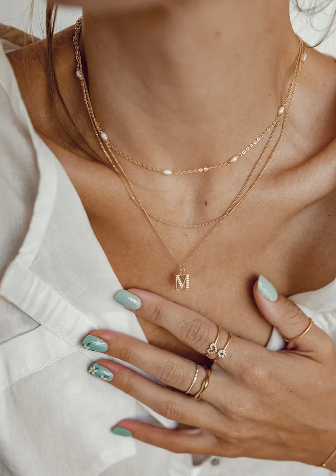 Fine Bobble Chain Necklace Sterling Silver Hey Happiness Necklaces Fine Bobble Chain Necklace Sterling Silver Hey Happiness Necklaces