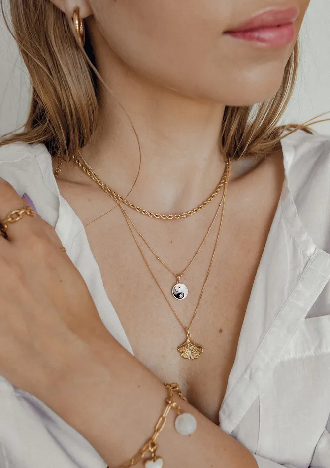 Fine Bobble Chain Necklace Sterling Silver Hey Happiness Necklaces Fine Bobble Chain Necklace Sterling Silver Hey Happiness Necklaces