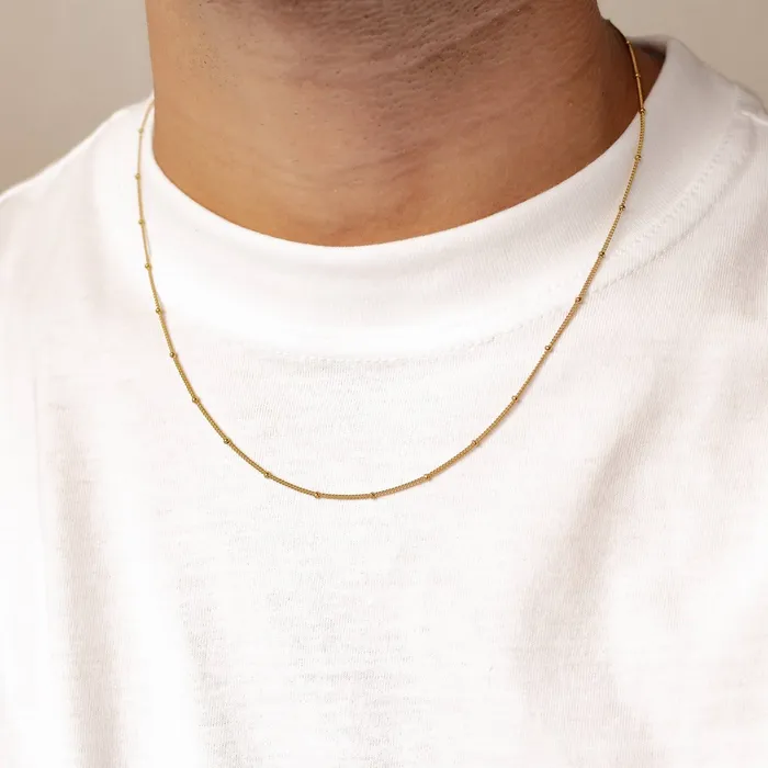 Fine Bobble Chain Necklace Sterling Silver Hey Happiness Necklaces Fine Bobble Chain Necklace Sterling Silver Hey Happiness Necklaces