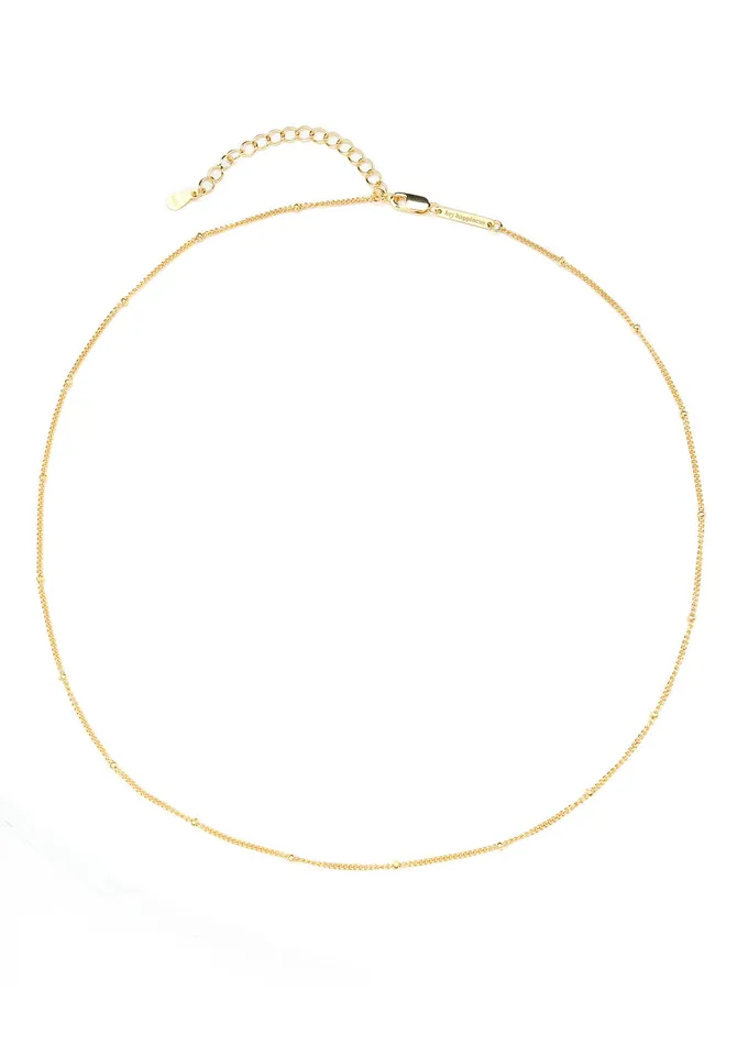 Fine Bobble Chain Necklace Sterling Silver Hey Happiness Necklaces Fine Bobble Chain Necklace Sterling Silver Hey Happiness Necklaces
