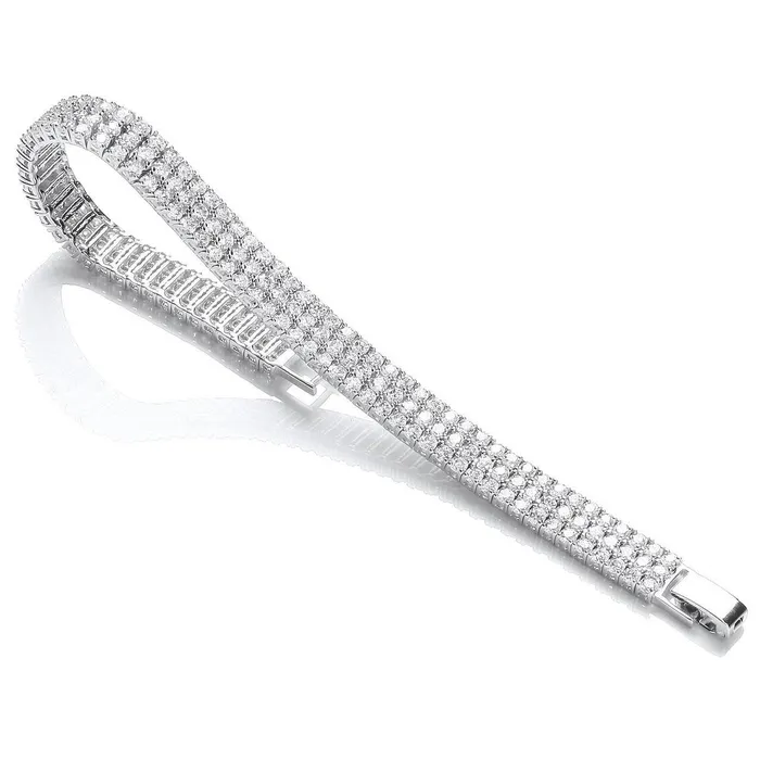 GB Bracelets 10 Ct Round Brilliant Cut Natural Earth Mined Diamonds Tennis Bracelet White Gold 14K GB Bracelets 10 Ct Round Brilliant Cut Natural Earth Mined Diamonds Tennis Bracelet White Gold 14K