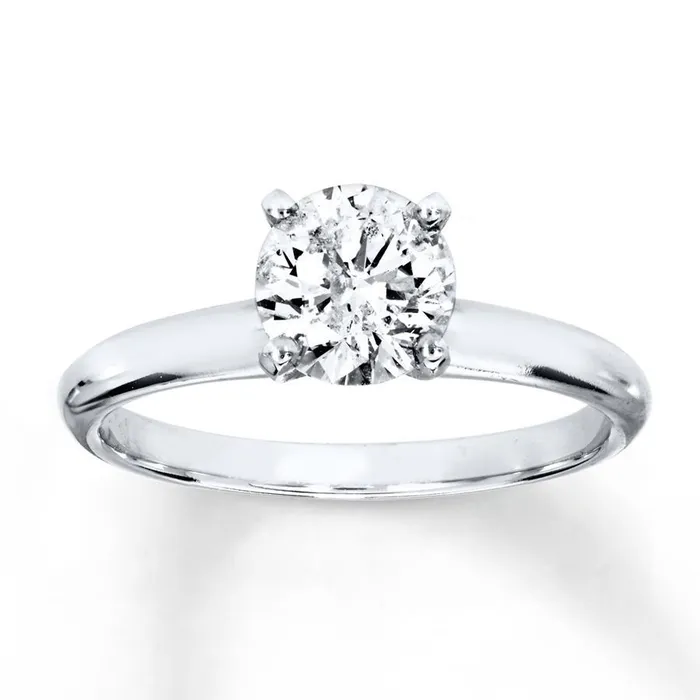 GB Rings 4 Prong Setting Solitaire Round Natural Earth Mined Diamond Ring 150 Ct White Gold 14K GB Rings 4 Prong Setting Solitaire Round Natural Earth Mined Diamond Ring 150 Ct White Gold 14K