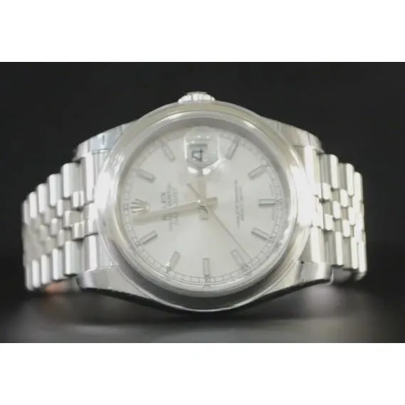GB Rings Mens Gents Watch Rolex Date Just Concealed Clasp Silver Dial Jubilee Band Hidden GB Rings Mens Gents Watch Rolex Date Just Concealed Clasp Silver Dial Jubilee Band Hidden