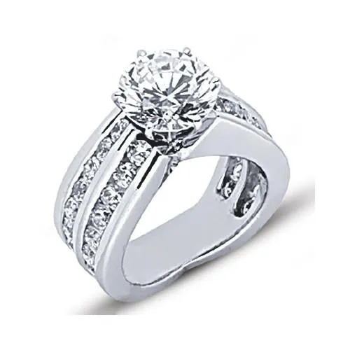 GB Rings White Gold Engagement Ring 425 Ct New High Quality Jewelry New Natural Earth Mined Diamond GB Rings White Gold Engagement Ring 425 Ct New High Quality Jewelry New Natural Earth Mined Diamond