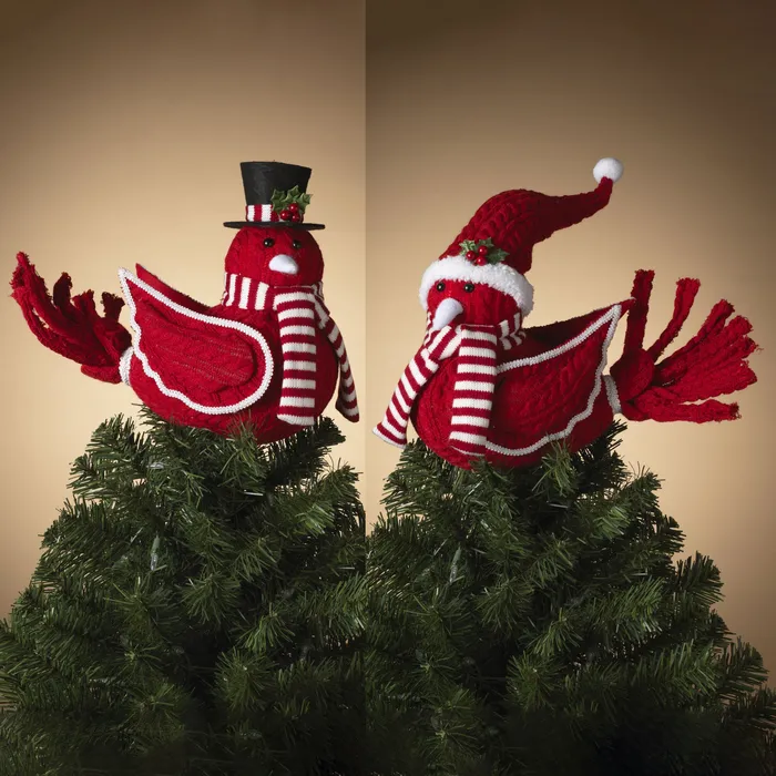 Gerson Company 135L Cardinal Tree Topper 2 Asst Gerson Company Necklaces
