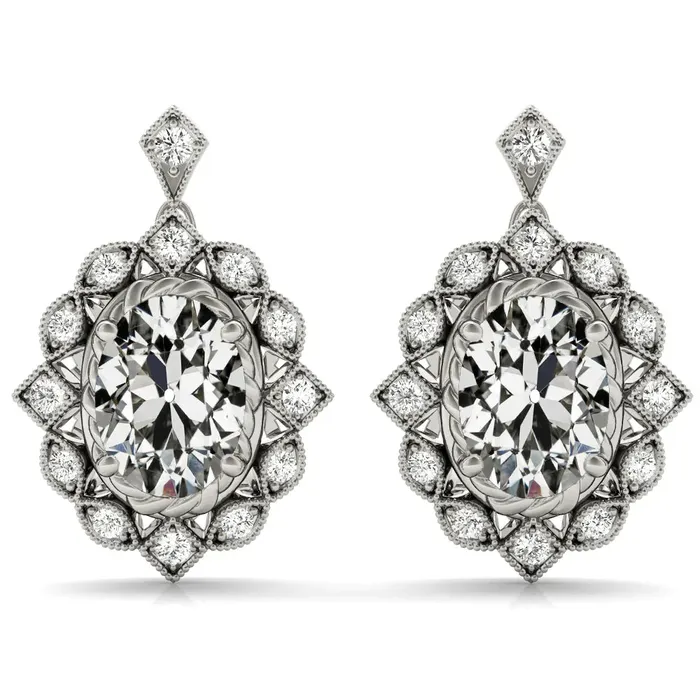 HarryChadEntcom Earrings Designer Paparazzi Earth Mined Diamond Gold Earrings HarryChadEntcom Earrings Designer Paparazzi Earth Mined Diamond Gold Earrings