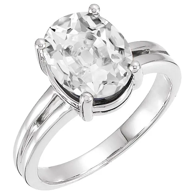 HarryChadEntcom Oval Old Miner Lab Grown Big Diamond Prong Set Solitaire Ring 8 Carats Rings HarryChadEntcom Oval Old Miner Lab Grown Big Diamond Prong Set Solitaire Ring 8 Carats Rings