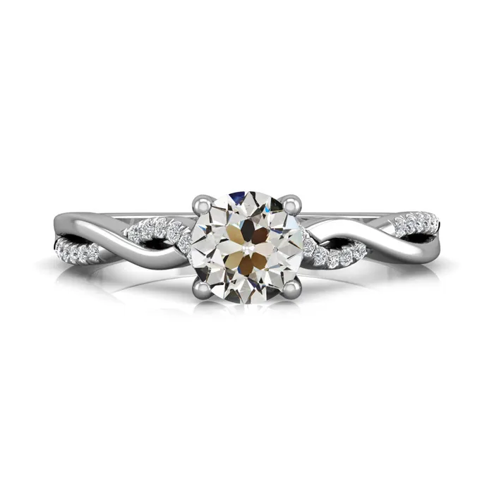HarryChadEntcom Rings Old Mine Cut Genuine Natural Earth Mined Diamond Anniversary Ring Prong Infinity Style 250 Carats HarryChadEntcom Rings Old Mine Cut Genuine Natural Earth Mined Diamond Anniversary Ring Prong Infinity Style 250 Carats