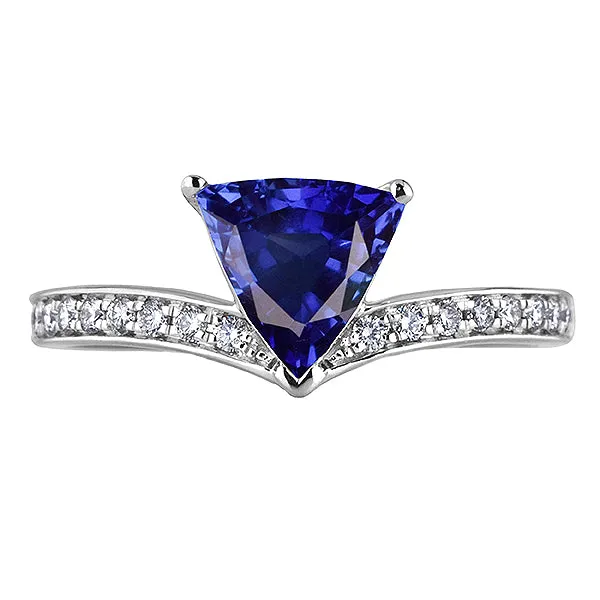 HarryChadEntcom Rings Round Natural Earth Mined Diamond Trillion Sapphire Ring Enhancer 250 Carats Gold 14K HarryChadEntcom Rings Round Natural Earth Mined Diamond Trillion Sapphire Ring Enhancer 250 Carats Gold 14K