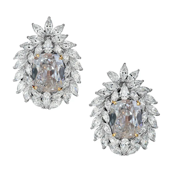 HarryChadEntcom Two Tone Marquise Pear Cushion Old Cut Natural Earth Mined Diamond Studs 12 Carats Rings HarryChadEntcom Two Tone Marquise Pear Cushion Old Cut Natural Earth Mined Diamond Studs 12 Carats Rings