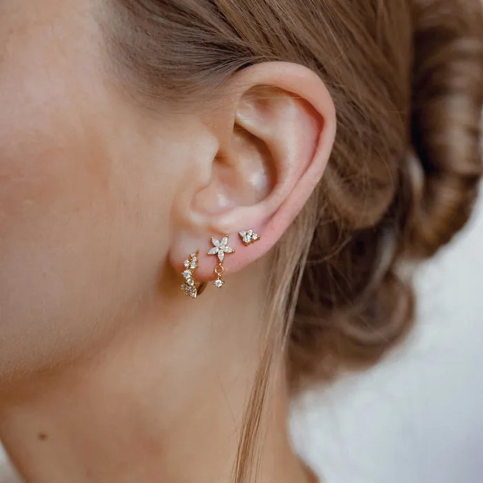 Hey Happiness Earrings Luminar Earrings Set Sterling Silver Hey Happiness Earrings Luminar Earrings Set Sterling Silver