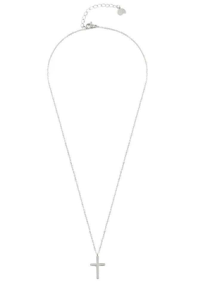Hey Happiness Necklaces Cross Pendant Necklace Silver Hey Happiness Necklaces Cross Pendant Necklace Silver