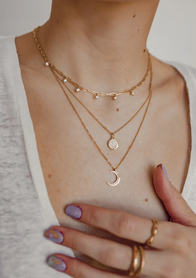 Hey Happiness Necklaces Fine Textured Chain Necklace Sterling Silver Hey Happiness Necklaces Fine Textured Chain Necklace Sterling Silver