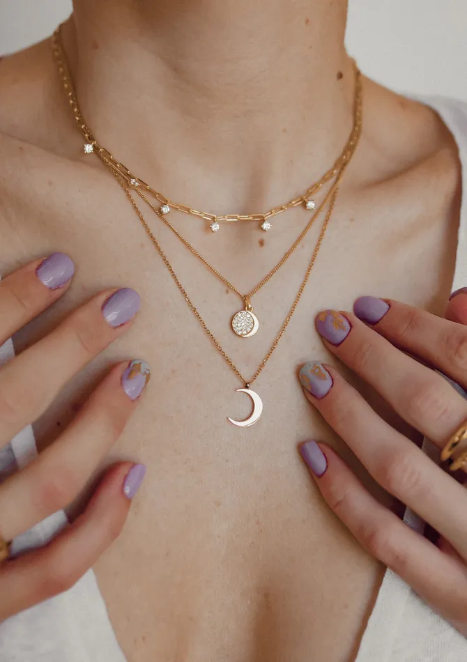 Hey Happiness Necklaces Fine Textured Chain Necklace Sterling Silver Hey Happiness Necklaces Fine Textured Chain Necklace Sterling Silver