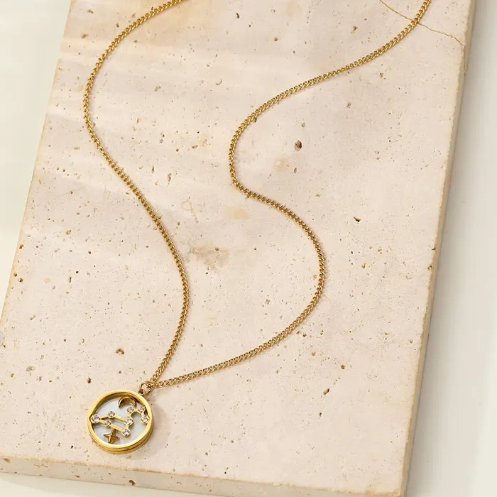 Hey Happiness Necklaces Leo Star Constellation Necklace