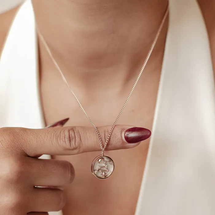 Hey Happiness Necklaces Leo Star Constellation Necklace