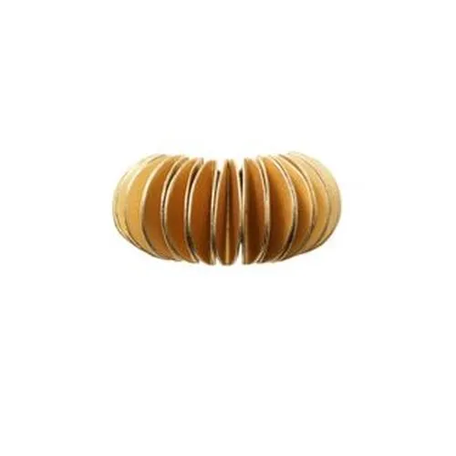 Kim Seybert Kim Seybert Set of 4 Demilune Napking Ring in Gold Rings