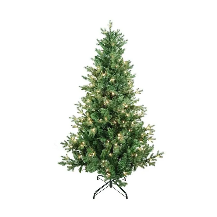 Kurt Adler 5 Prelit Clear Incandescent Jackson Pine Tree PVC Kurt Adler Necklaces Kurt Adler 5 Prelit Clear Incandescent Jackson Pine Tree PVC Kurt Adler Necklaces