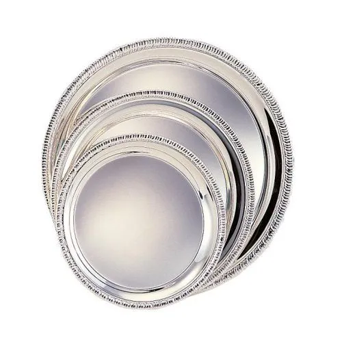 Leeber Rings Leeber Plain Tray 10 Silver SilverPlated