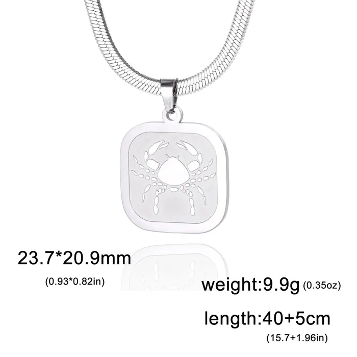 Life Changing Energy Necklaces Zodiac Sign Necklace