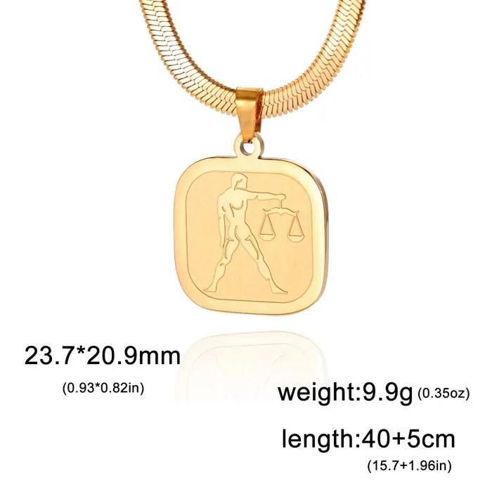 Life Changing Energy Necklaces Zodiac Sign Necklace