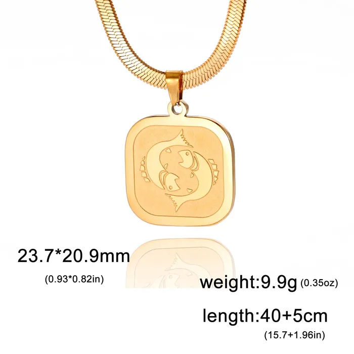 Life Changing Energy Necklaces Zodiac Sign Necklace