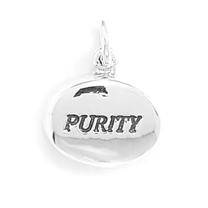 MMA Charm Necklaces MMA Hollow Purity Charm