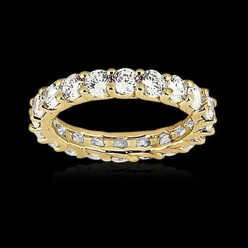 Natural Earth Mined Diamond 3 Ct Yellow Gold Womens Engagement Band New GB Rings Natural Earth Mined Diamond 3 Ct Yellow Gold Womens Engagement Band New GB Rings