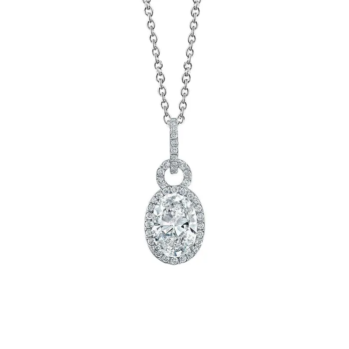Necklaces Oval And Round Cut Natural Earth Mined Diamond Pendant Necklace 340 Ct GB Necklaces Oval And Round Cut Natural Earth Mined Diamond Pendant Necklace 340 Ct GB