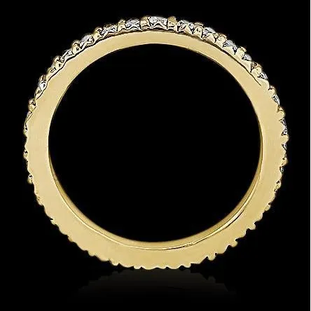 Rings GB 160 Carats Natural Earth Mined Diamond 14K Yellow Gold Eternity Band Rings GB 160 Carats Natural Earth Mined Diamond 14K Yellow Gold Eternity Band